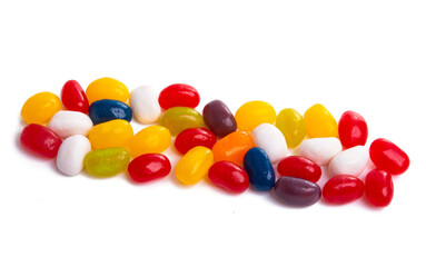 jelly beans isolated