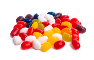 jelly beans isolated