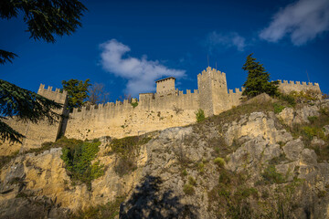 Obraz premium Guaita or the first tower of the Republic of San Marino