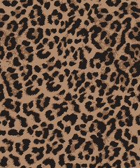 Abstract Leopard pattern design for print seamless beautiful leopard skin