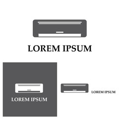 Air conditioner icon illustration vector design