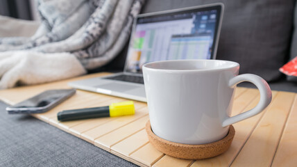 person working on a computer