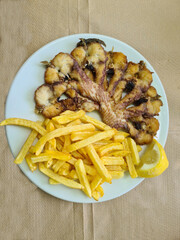 Greece, Ioannina, Lake Pamvotida, Food