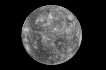 Moon on a dark background. Elements of this image furnished by NASA