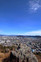 高見山からの眺望　2022冬　（高知県　高知市）