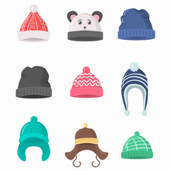Winter headwear, Christmas and New Year hat