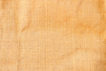 Fototapeta na wymiar Closeup hessian bag texture background, brow hessian pattern background, natural fiber texture