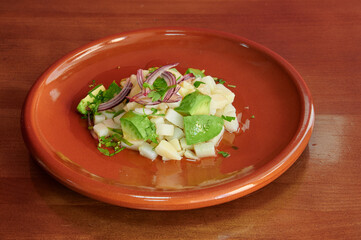 a mediterranean food healthy composed design