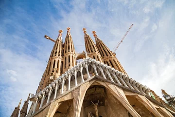 Fototapete Rund La Sagrada Familia © Ocskay Mark