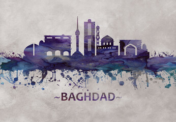 Baghdad Iraq skyline