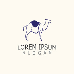 Vector Camel icons and logo design elements labels template vintage