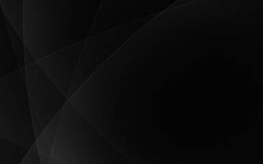 Obraz premium Abstract geometric black and gray curve line gradient texture background. with space for concept design Technology and modern.