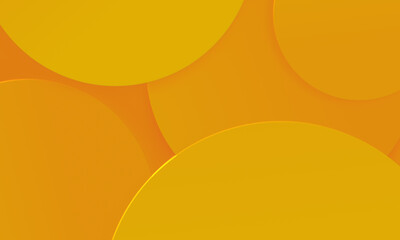 Circles yellow orange texture background. Simple modern design use for summer holiday concept.