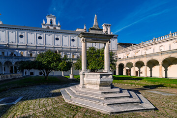 Naples Campania Italy. The Certosa di San Martino is a former monastery complex, now a museum, in...