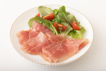 ラックスハム(スライス)　生ハム切り落とし
