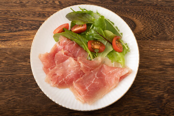 ラックスハム(スライス)　生ハム切り落とし