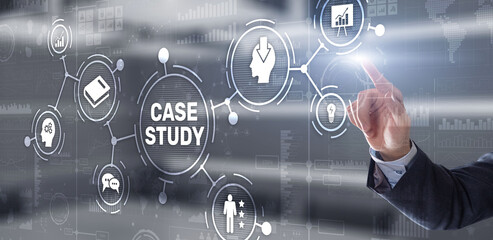 Case Study Education concept. Analysis of the situation to find a solution