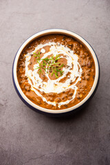 Dal Makhani or Dal Makhni