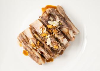 Braised pork head and pork, a special dish of Northeast China