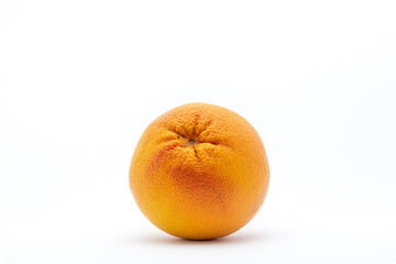 grapefruit on a white background. Grapefruit close up
