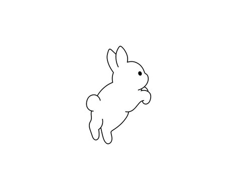 Jumping Rbbit Template