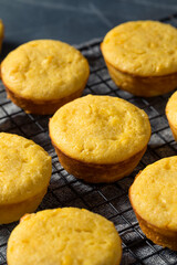 Homemade Yellow Cornbread Muffins