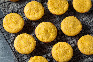 Homemade Yellow Cornbread Muffins