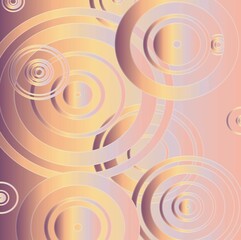abstract background with circles