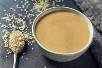 Homemade Organic Sesame Tahini Sauce