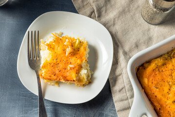 Homemade Cheesy Hashbrown Casserole