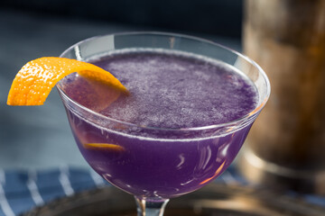 Cold Refreshing Water Lily Cocktail