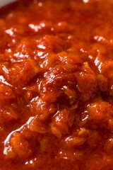 Homemade Organic Red Harissa Paste