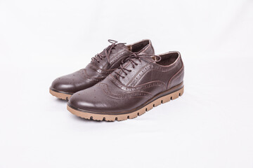 Men's brown Oxford shoes