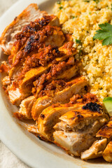Homemade Harissa Chicken with Couscous