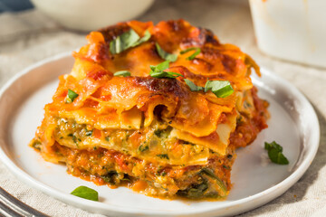 Homemade Vegetarian Veggie Lasagna