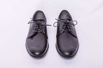Men's classic black shoes