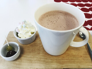 Cup of  chocolate