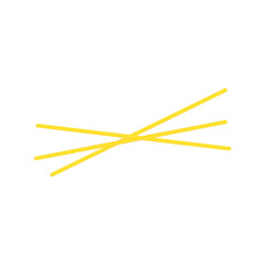 Spaghetti pasta noodle. Spaghetti pasta icon in cartoon style isolated on white background. Pasta symbol stock vector illustration.