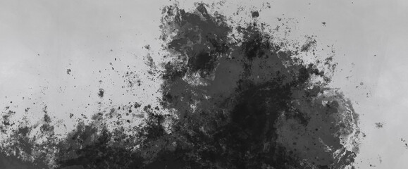 抽象的　水墨画　テクスチャ