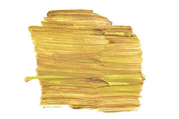 abstract acrylic watercolor paint brush stroke texture isolated on white background for logo and...