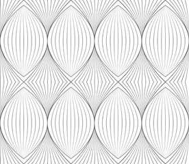 Geometric abstract pattern with lines. Seamless vector background.