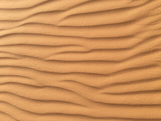 Fototapeta na wymiar Ripples in The Sand