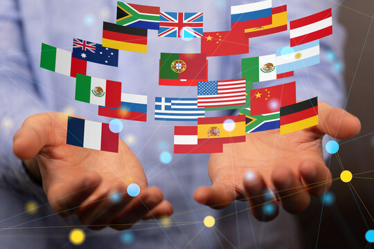 Globe International World Flags.