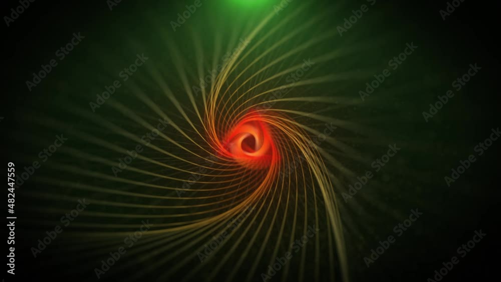 Poster abstract swirling spiral tunnel light background loop/ 4k animation of a beautiful wallpaper backgro