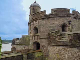 Fototapeta na wymiar St Mawes Castle in Cornwall, England