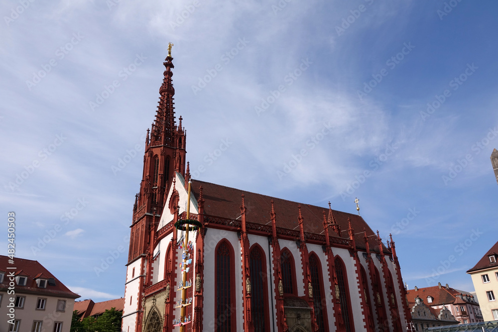 Wall mural marienkapelle in würzburg