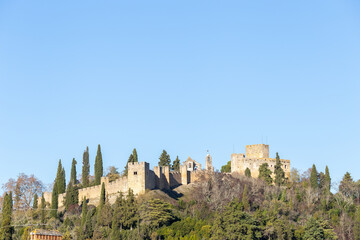 Tomar (Thomar) castle of the Templar knights and the convent of Christ in Portugal