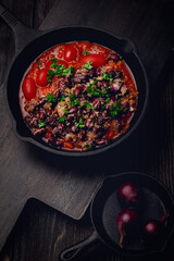 Kidneybohnen mit Tomaten