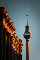 Humboldtforum und Berliner Fernsehturm