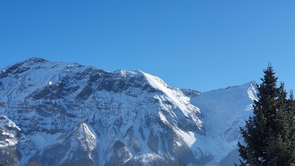 Naklejka premium montagnes
